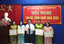 BAN TUYÊN GIÁO TỈNH ỦY TỔ CHỨC HỘI NGHỊ CÁN BỘ, CÔNG CHỨC NĂM 2020