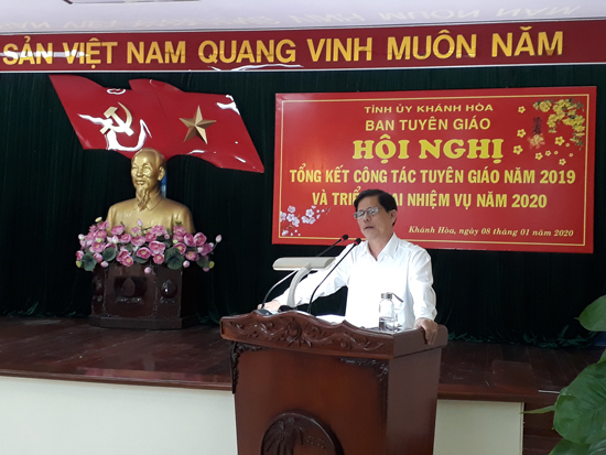 Hội nghị tổng kết công tác Tuyên giáo năm 2019 triển khai nhiệm vụ năm 2020