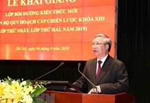 Bồi dưỡng kiến thức mới cho cán bộ quy hoạch cấp chiến lược của Đảng