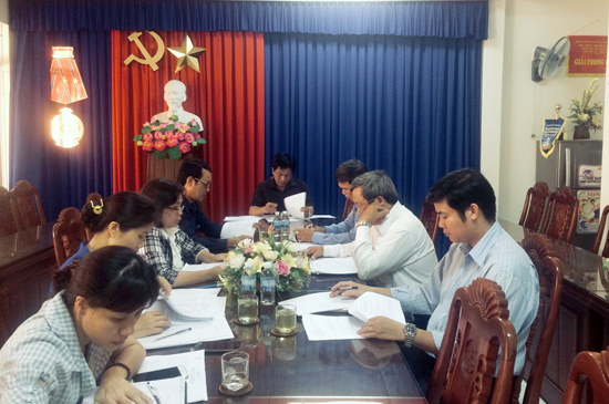 Họp Ban Tổ chức Hội thi Giảng viên lý luận chính trị giỏi các trung tâm bồi dưỡng chính trị tỉnh Khánh Hòa năm 2018