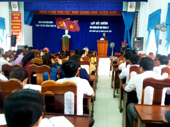 Diên Khánh: Bồi dưỡng đối tượng Đảng cho hơn 120 quần chúng ưu tú