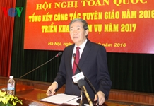 Hội nghị toàn quốc tổng kết công tác tuyên giáo năm 2016