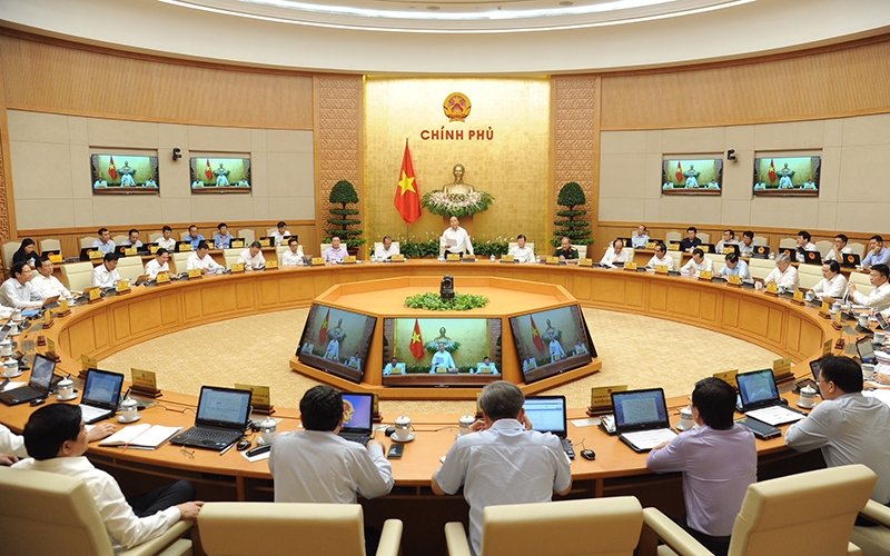 Chính phủ họp phiên thường kỳ tháng 7