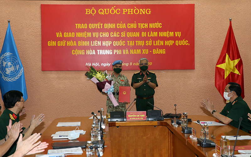 Nâng cao vị thế, hình ảnh Bộ đội Cụ Hồ trên trường quốc tế