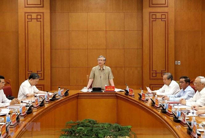 Cuộc họp Thường trực Ban Chỉ đạo Trung ương về phòng, chống tham nhũng