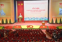 Mít tinh trọng thể kỷ niệm 70 năm Ngày Toàn quốc kháng chiến