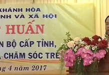 Tập huấn nâng cao năng lực cho cán bộ cấp tỉnh, cấp huyện về công tác bảo vệ, chăm sóc trẻ em