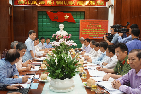 Thường trực Tỉnh ủy: Làm việc với Ban Chỉ đạo Trung ương về phòng, chống tham nhũng