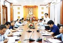 Họp Tiểu ban Vật chất Đại hội Đảng bộ tỉnh Khánh Hòa