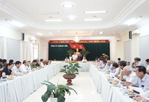 Họp Tiểu ban Nội dung góp ý đề cương báo cáo chính trị