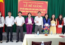 Bế giảng Lớp Bồi dưỡng Kiến thức Quản lý Nhà nước chương trình Chuyên viên chính Khóa 18