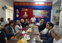 Gặp mặt, chúc tết nguyên cán bộ, công chức Ban Tuyên giáo Tỉnh ủy