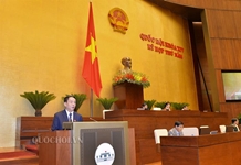 Quốc hội thảo luận về dự án Luật Quốc phòng (sửa đổi)