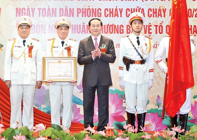 Kỷ niệm 55 năm Ngày truyền thống lực lượng Cảnh sát phòng cháy, chữa cháy