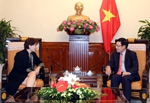 Phó Thủ tướng Phạm Bình Minh tiếp Đại sứ Italy