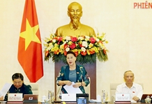 Khai mạc phiên họp thứ 46 của Ủy ban Thường vụ Quốc hội