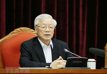 Tổng Bí thư, Chủ tịch nước Nguyễn Phú Trọng chủ trì Hội nghị cán bộ toàn quốc