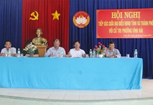 Đại biểu HĐND tỉnh tiếp xúc cử tri tại các địa phương