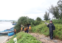 TP. Cam Ranh: Huy động lực lượng thường trực gần 1.000 người ứng phó bão