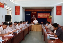 Ông Nguyễn Tấn Tuân làm việc với xã Suối Hiệp và Diên Hòa