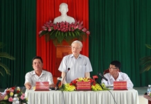 Tổng Bí thư Nguyễn Phú Trọng thăm và làm việc tại xã Diên Điền