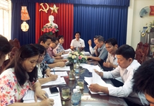 Họp Ban Tổ chức Hội thảo khoa học cấp tỉnh “Tư tưởng Hồ Chí Minh về xây dựng đạo đức, phong cách của cán bộ, công chức”