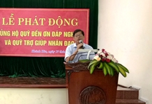 Khối các cơ quan Đảng tỉnh Khánh Hòa ủng hộ Quỹ Đền ơn đáp nghĩa và Quỹ trợ giúp nhân đạo năm 2019