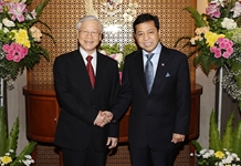 Tổng Bí thư Nguyễn Phú Trọng hội kiến các nhà lãnh đạo In-đô-nê-xi-a