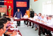 Lãnh đạo tỉnh: Làm việc với các địa phương