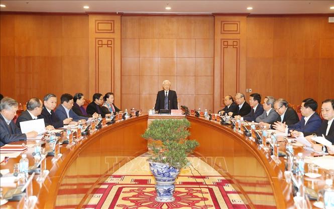 Phiên họp thứ nhất Tiểu ban văn kiện Đại hội XIII của Đảng