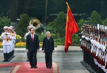 Chủ tịch nước Trần Đại Quang và Phu nhân hội kiến với Nhà vua và Hoàng hậu Nhật Bản