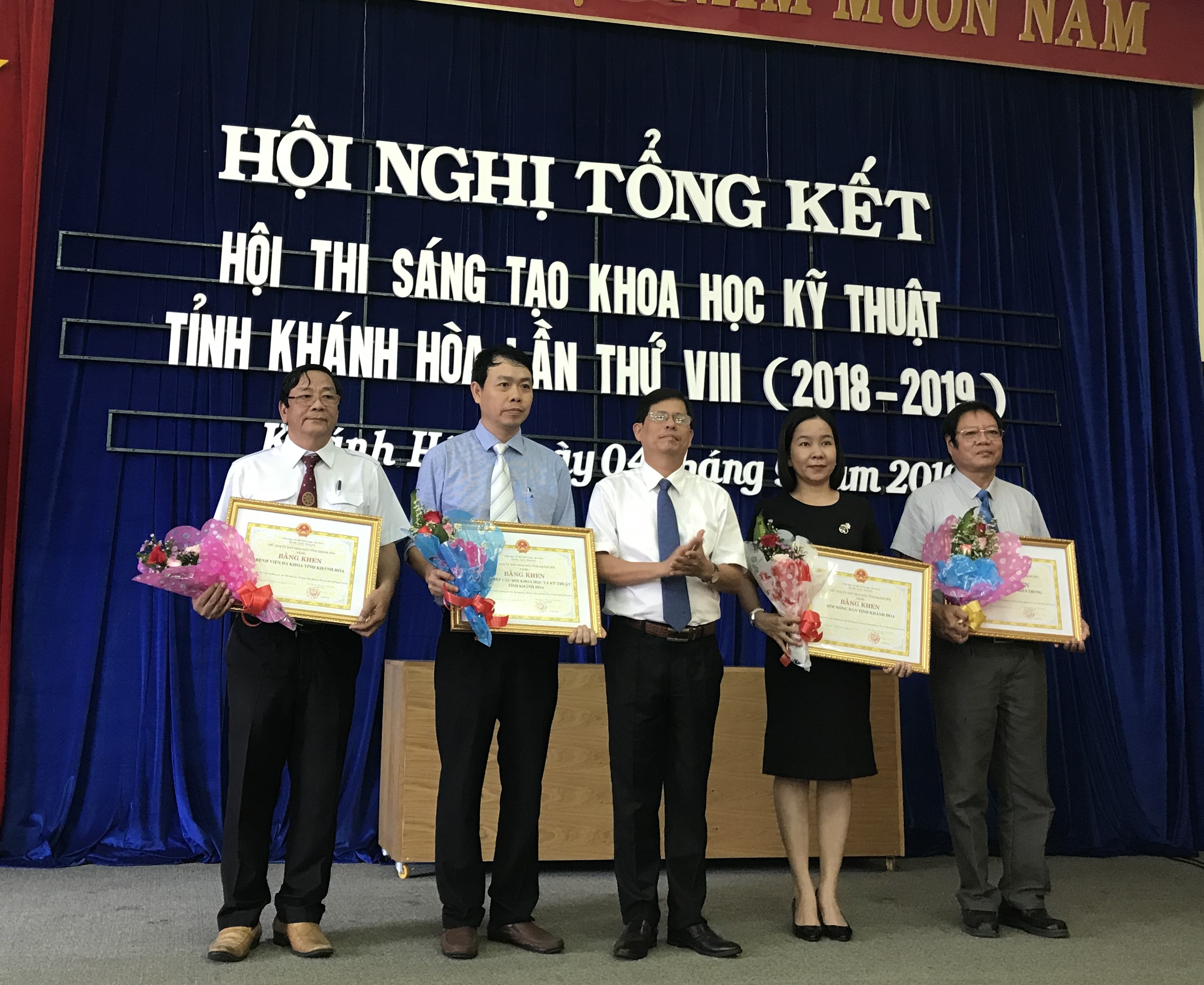 65 sản phẩm đạt giải Hội thi Sáng tạo Khoa học - Kỹ thuật tỉnh lần thứ VIII