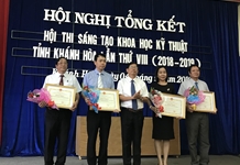 65 sản phẩm đạt giải Hội thi Sáng tạo Khoa học - Kỹ thuật tỉnh lần thứ VIII