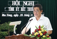 Hội nghị Tỉnh ủy Khánh Hòa bất thường