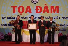 Trường Cao đẳng Kỹ thuật Công nghệ Nha Trang đón nhận Huân chương Lao động hạng Nhất