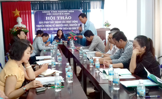 Khánh Hòa xây dựng xã hội học tập