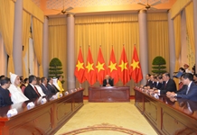 Tổng Bí thư, Chủ tịch nước tiếp các Đại sứ trình Quốc thư