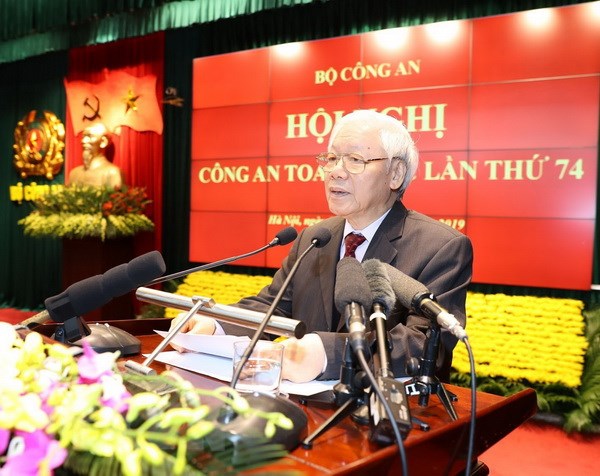Tổng Bí thư, Chủ tịch nước nêu 5 nhiệm vụ trọng tâm ngành Công an