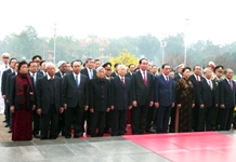 Lãnh đạo Đảng, Nhà nước viếng Chủ tịch Hồ Chí Minh