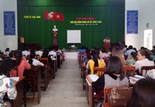 Cam Ranh: Tổ chức lớp Bồi dưỡng cán bộ Công đoàn cơ sở năm 2018