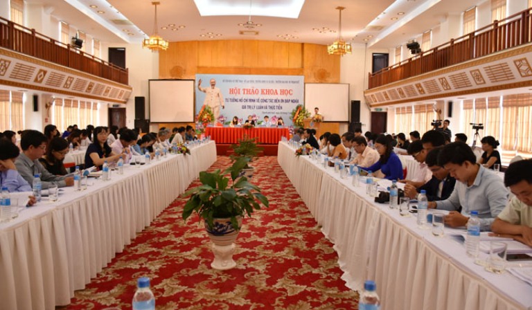 “Tư tưởng Hồ Chí Minh về công tác đền ơn đáp nghĩa - Giá trị lý luận và thực tiễn”
