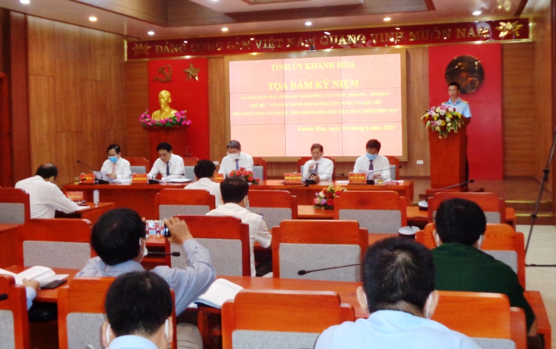 Từ hành trình cứu nước của Bác Hồ đến khát vọng xây dựng tỉnh Khánh Hòa giàu đẹp, phát triển hiện đại