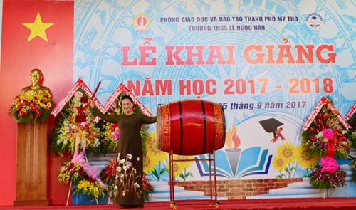 Lãnh đạo Đảng, Nhà nước dự khai giảng năm học mới 2017 - 2018