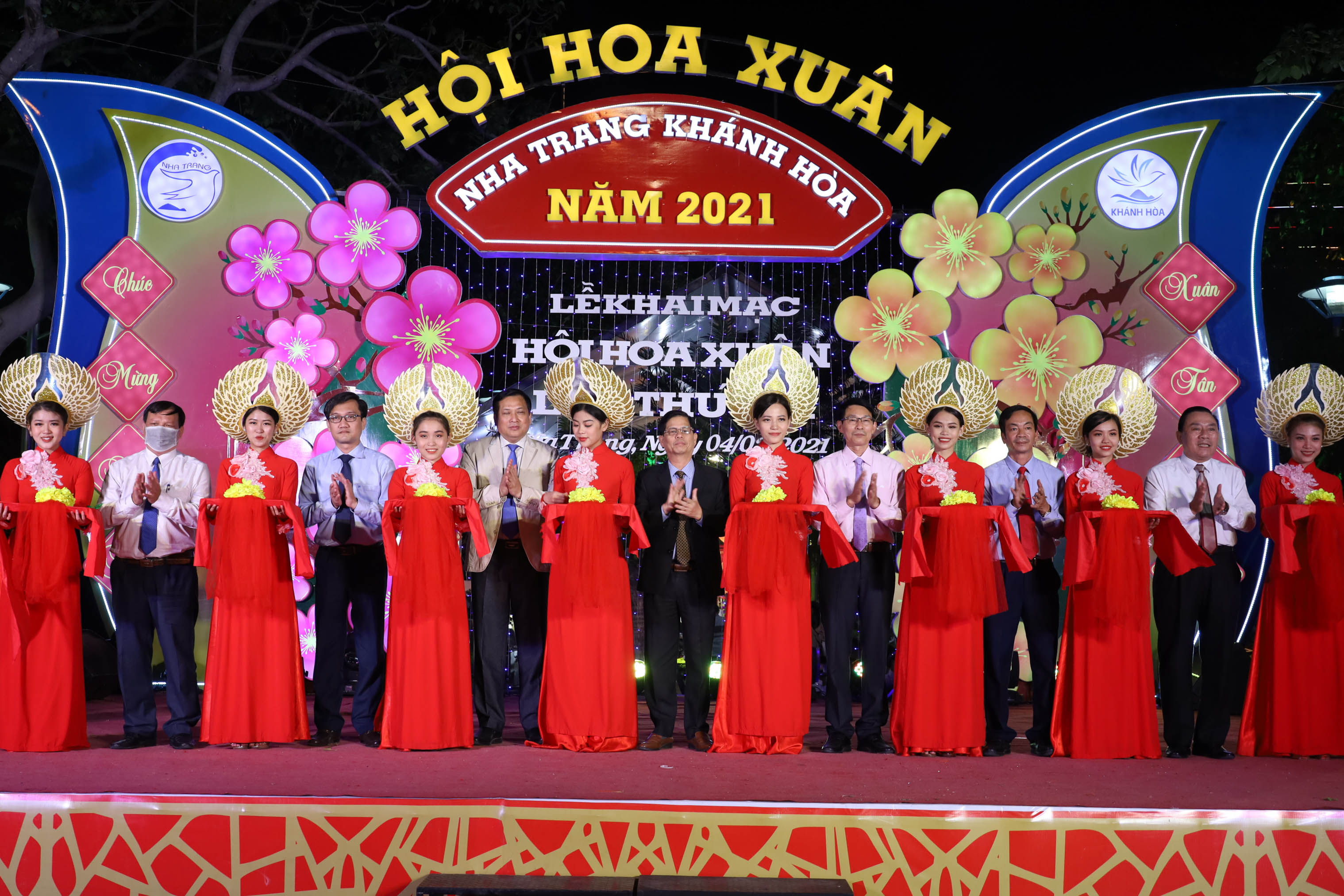 Khai mạc Hội hoa Xuân Nha Trang - Khánh Hòa