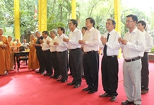 Viếng Trưởng lão Hòa thượng Thích Thiện Bình