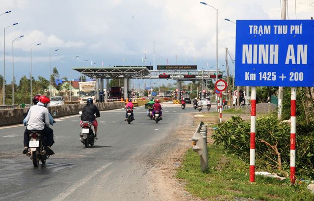 XE LOẠI 1 CỦA 19 XÃ, PHƯỜNG THUỘC THỊ XÃ NINH HÒA ĐƯỢC MIỄN PHÍ QUA TRẠM BOT NINH AN TỪ NGÀY 05/1/2018