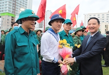 Hôm nay(10-2): 1.986 thanh niên lên đường nhập ngũ