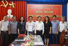 Khối thi đua các cơ quan tham mưu của Tỉnh ủy Khánh Hòa (khối 1): Ký kết giao ước thi đua năm 2019