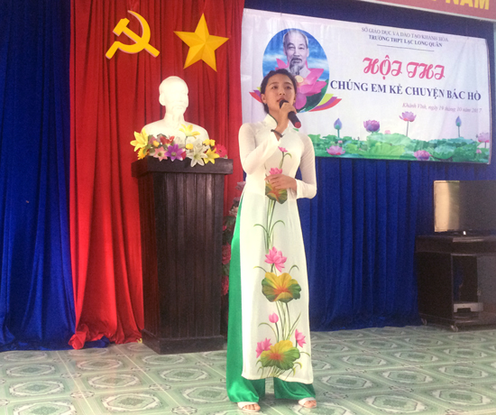 Tổ công tác tiếp tục khảo sát việc giảng dạy Môn Giáo dục Công dân tại trường Trung học phổ thông Lạc Long Quân, Khánh Vĩnh 