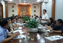 HỌP BAN BIÊN TẬP BÁO CÁO CHÍNH TRỊ ĐẠI HỘI ĐẢNG BỘ TỈNH LẦN THỨ XVIII